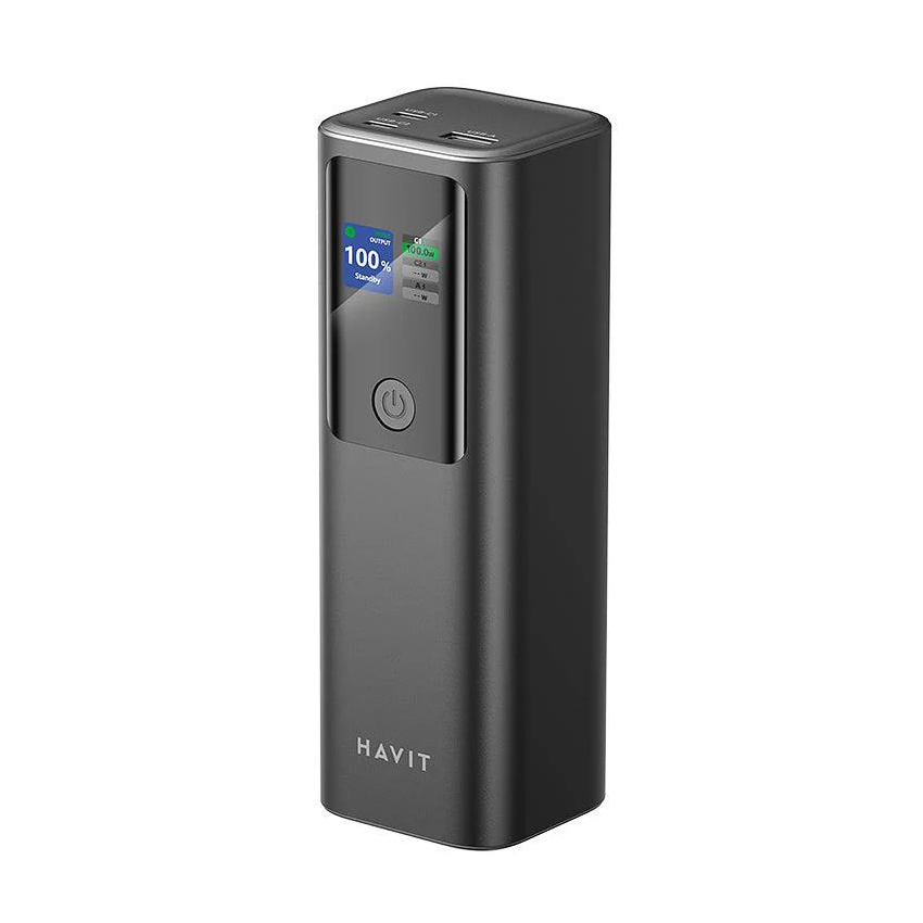 HAVIT Power Bank 27000MAh Smart display PB50 Black