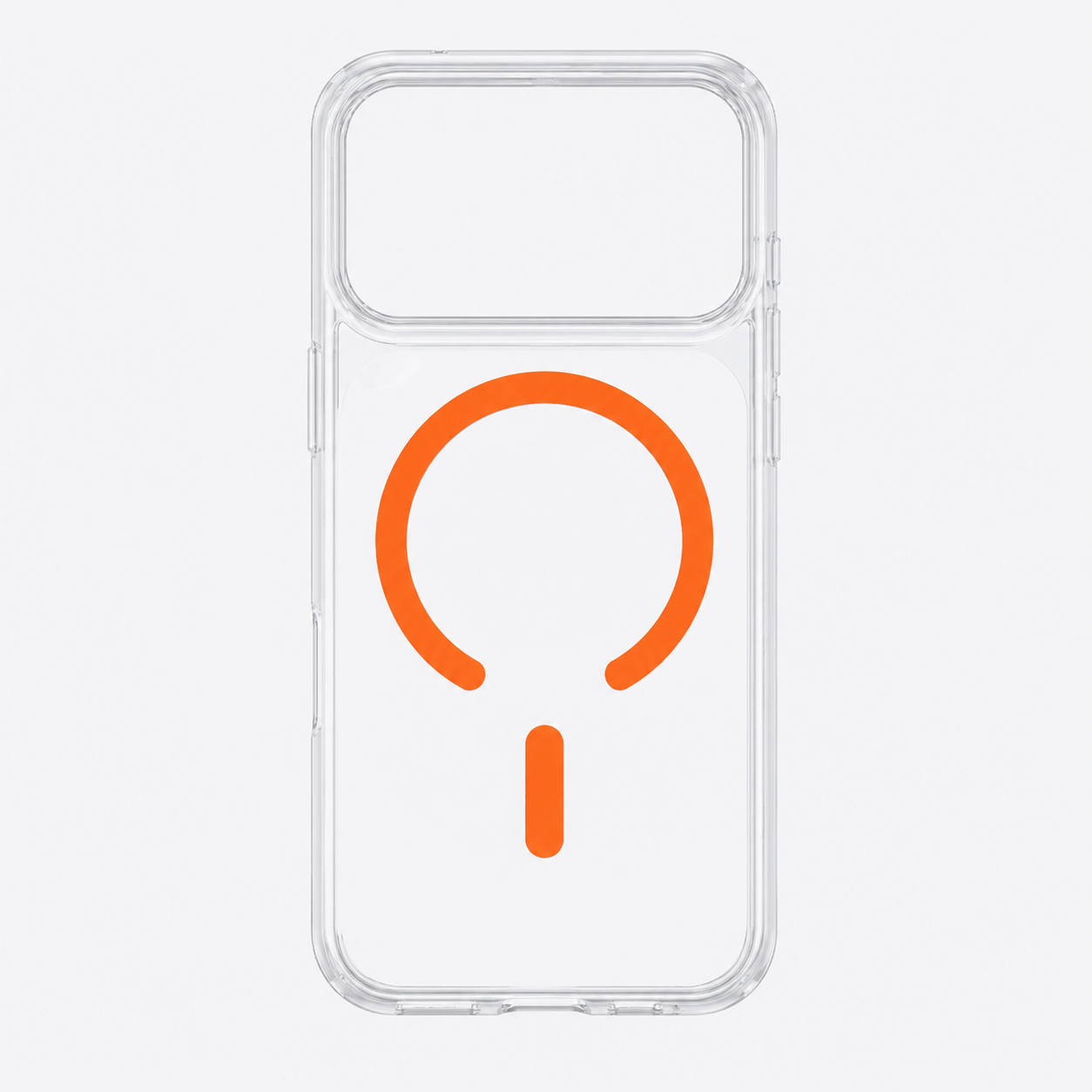 Clear MagSafe case colored ring