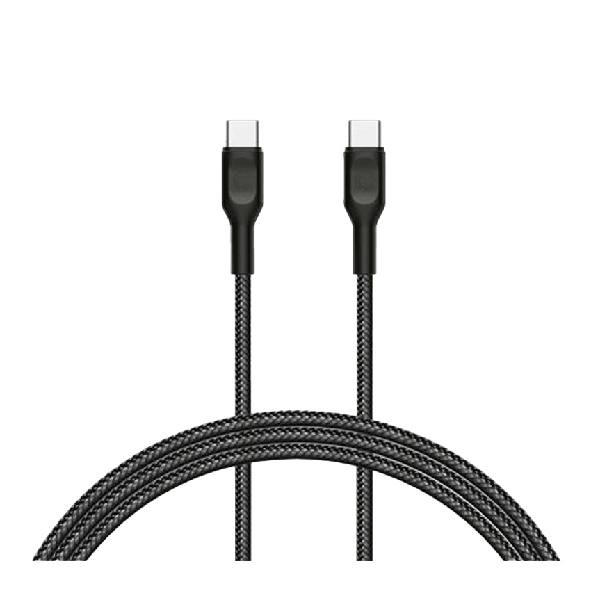 Cygnett Fast Charging travel bundle 10000mAh Power Bank USB-C vers câble USB-C Noir