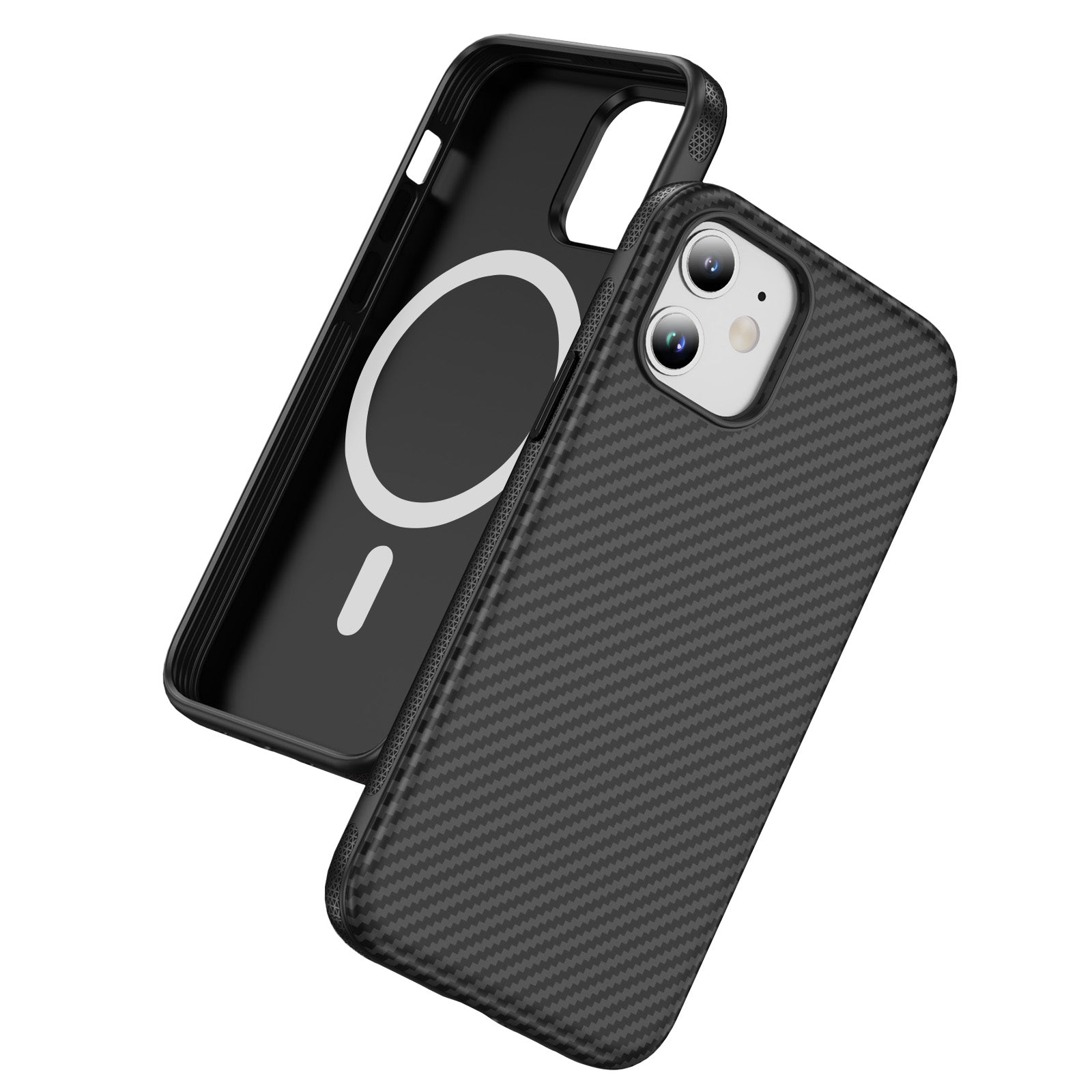 Fulcrum-Carbon Fiber-Magsafe Case iPhone 12/ 12 Pro