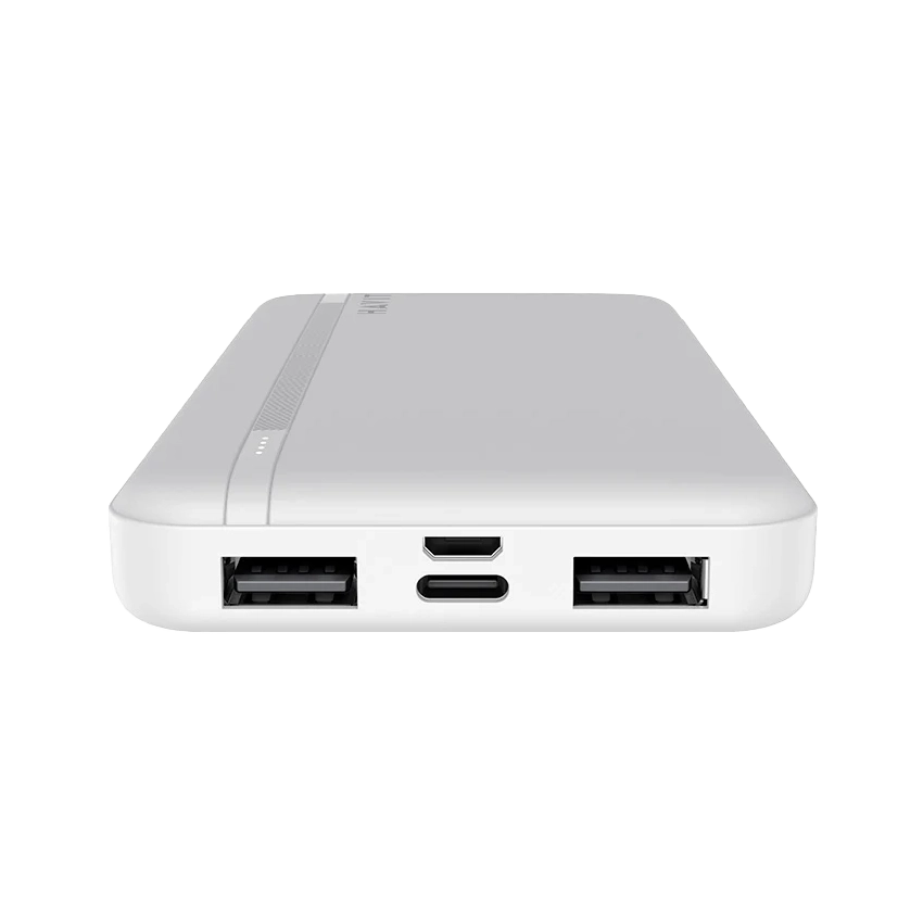 HAVIT Smart Portable Power Bank 10000mAh Blanc avec Indicateur LED PB89