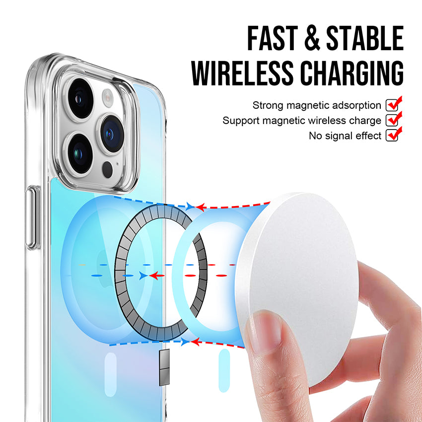 Pure Rainbow Magsafe Case iPhone 15 Plus