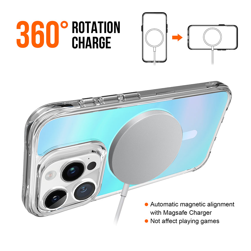 Pure Rainbow Magsafe Case iPhone 15 Plus