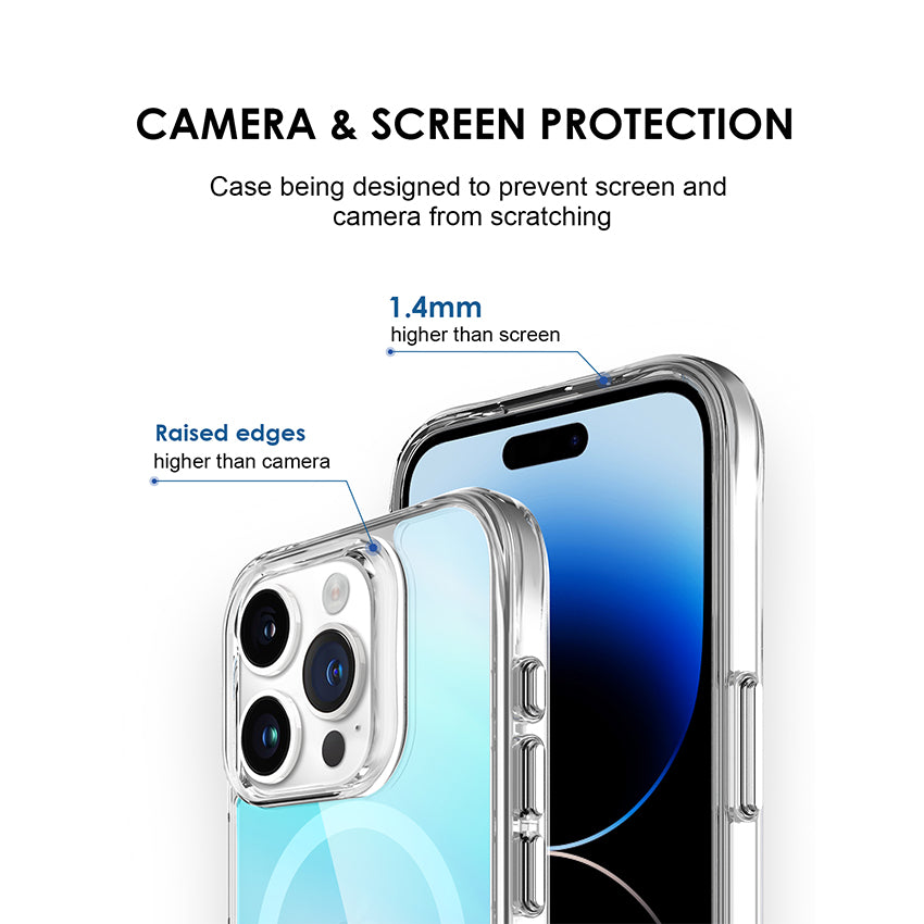 Pure Rainbow Magsafe Case iPhone 15 Plus