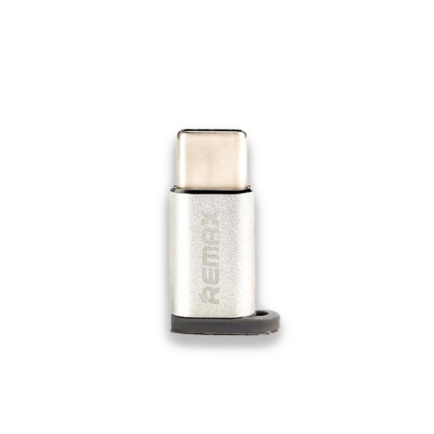 remax-micro-typec-adaptor-silver