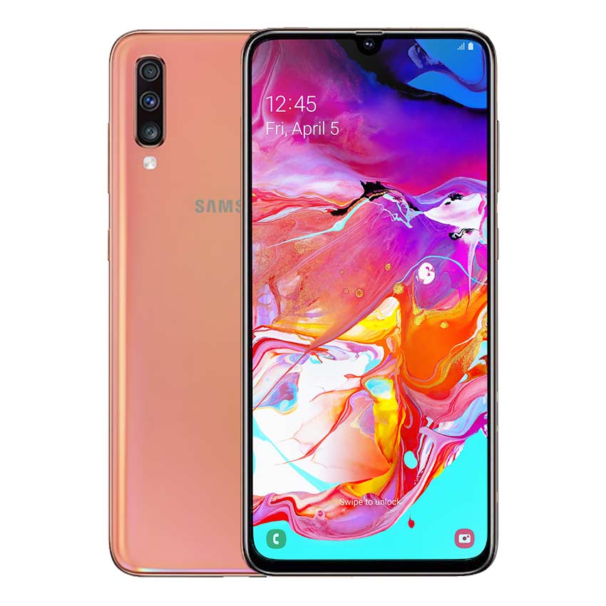Samsung Galaxy A70 Coral - Fonez -Keywords : MacBook - Fonez.ie - laptop- Tablet - Sim free - Unlock - Phones - iphone - android - macbook pro - apple macbook- fonez -samsung - samsung book-sale - best price - deal