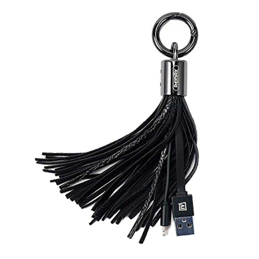 REMAX Rings Cable Lightning Black