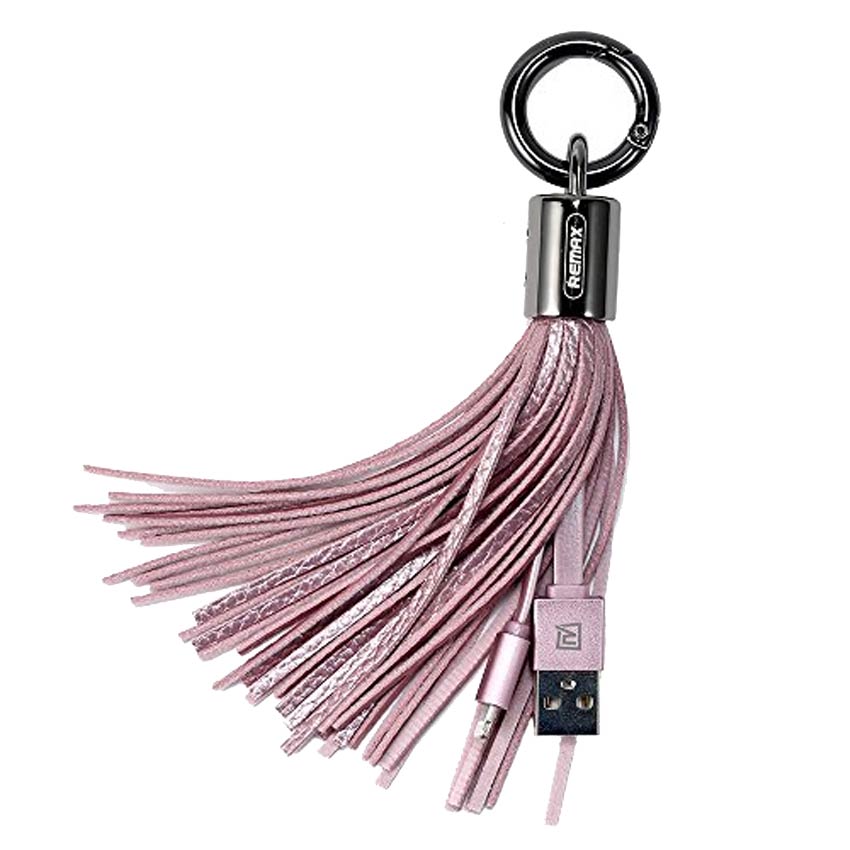 REMAX Rings Cable Lightning Pink